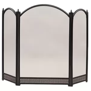 Экран каминный C03325BK (3 секции, 66х85см, черный)