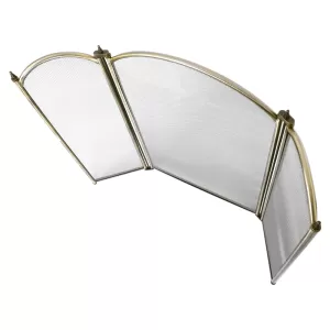Экран каминный C03026AB (3 секции, 68х80см, античная латунь)