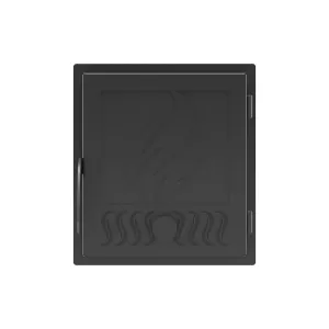 Дверь печная ASTON Антрацит